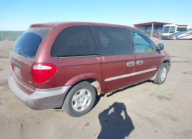 1B4GP25311B176308 2001 2001 Dodge Caravan- SE 4