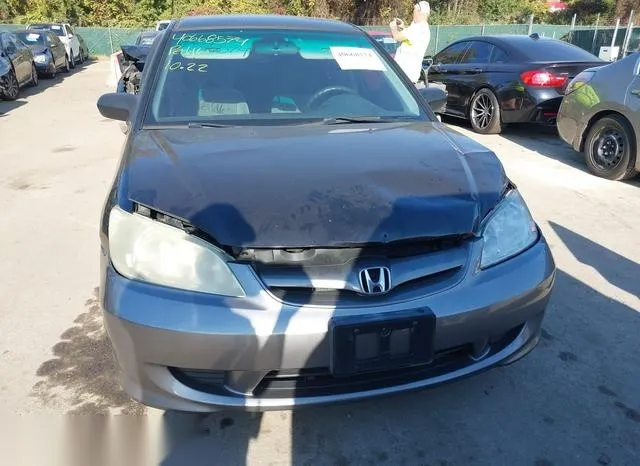 2HGES16665H529474 2005 2005 Honda Civic- LX 6