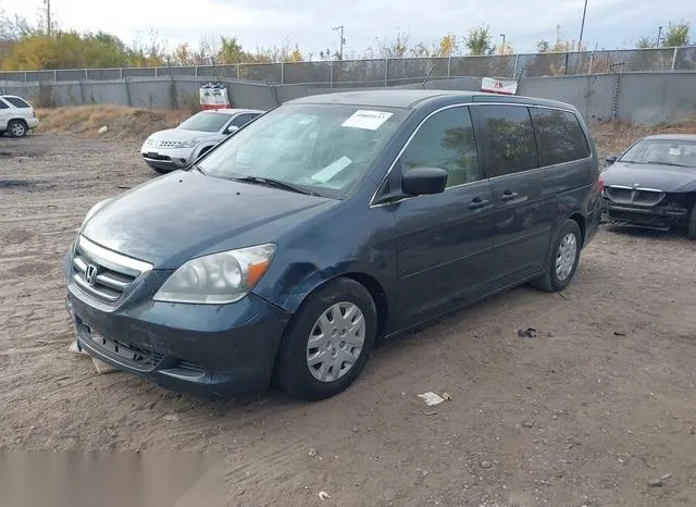 5FNRL38245B126263 2005 2005 Honda Odyssey- LX 2