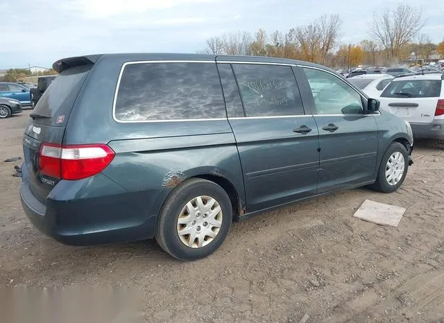 5FNRL38245B126263 2005 2005 Honda Odyssey- LX 4