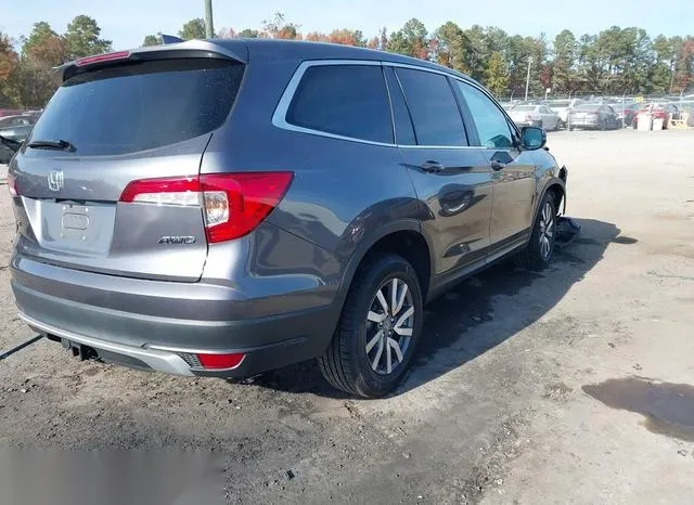 5FNYF6H50KB101452 2019 2019 Honda Pilot- Ex-L 4