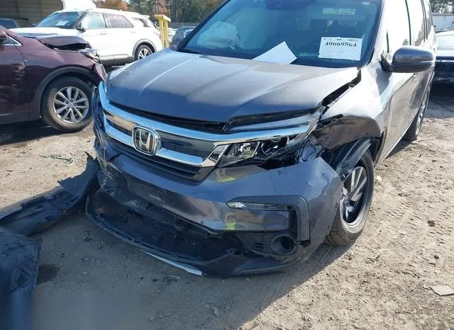 5FNYF6H50KB101452 2019 2019 Honda Pilot- Ex-L 6