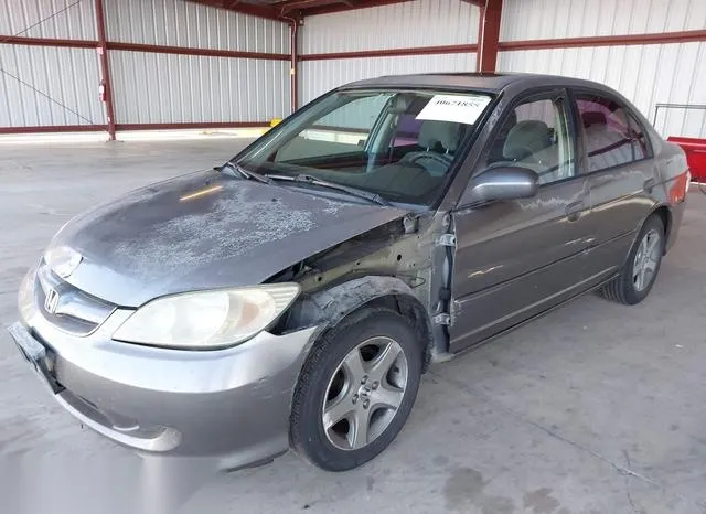 2HGES26765H611350 2005 2005 Honda Civic- EX 2