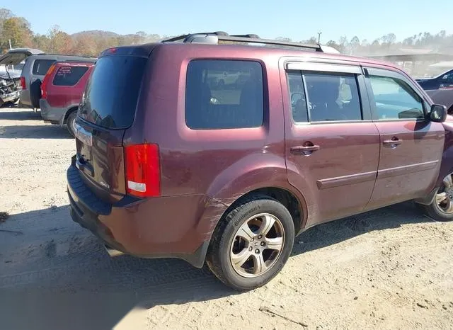 5FNYF4H67CB026456 2012 2012 Honda Pilot- Ex-L 4