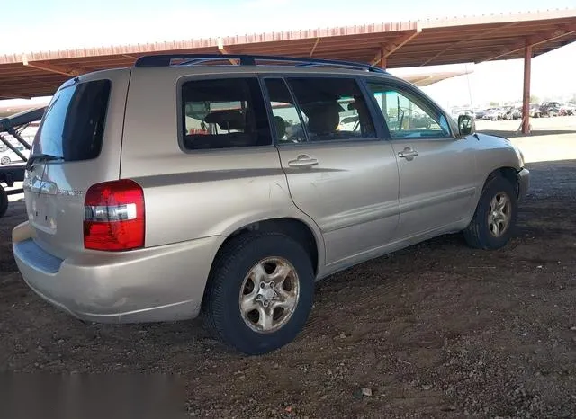 JTEGD21A150112170 2005 2005 Toyota Highlander 4