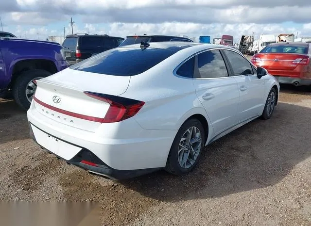 KMHL14JA3PA286421 2023 2023 Hyundai Sonata- Sel 4