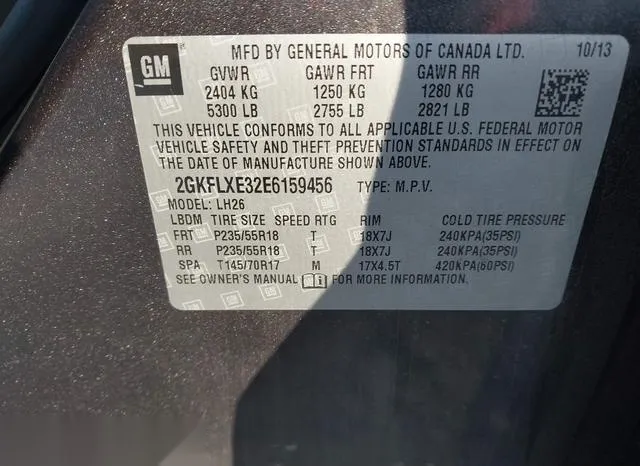 2GKFLXE32E6159456 2014 2014 GMC Terrain- Slt-1 9