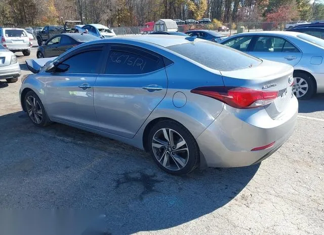 5NPDH4AE0FH612836 2015 2015 Hyundai Elantra- Limited 3