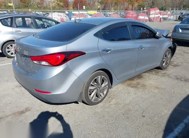 5NPDH4AE0FH612836 2015 2015 Hyundai Elantra- Limited 4