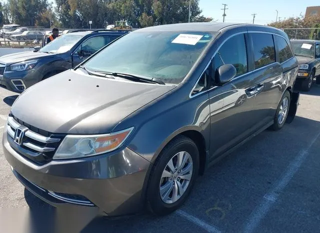 5FNRL5H66EB031394 2014 2014 Honda Odyssey- Ex-L 2