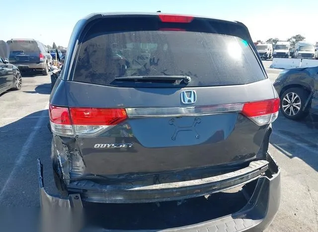 5FNRL5H66EB031394 2014 2014 Honda Odyssey- Ex-L 6