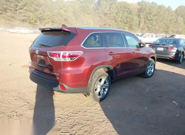 5TDDKRFH7FS144793 2015 2015 Toyota Highlander- Limited V6 4