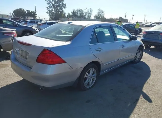 1HGCM56777A008489 2007 2007 Honda Accord- 2-4 EX 4