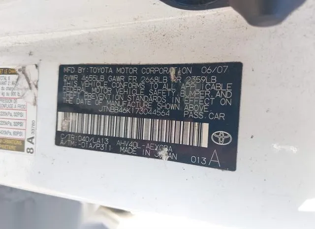 JTNBB46K173044564 2007 2007 Toyota Camry- Hybrid 9