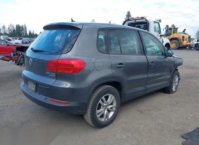 WVGBV3AX4EW524503 2014 2014 Volkswagen Tiguan- S 4