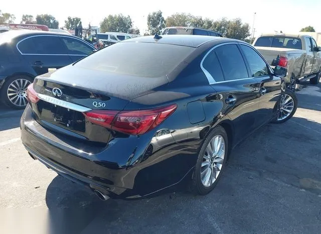 JN1EV7AP4LM207860 2020 2020 Infiniti Q50- Luxe 4