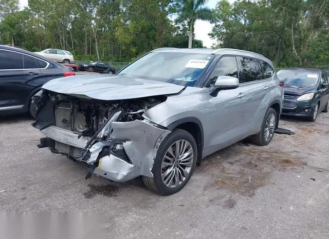 5TDFZRBH3MS129389 2021 2021 Toyota Highlander- Platinum 2