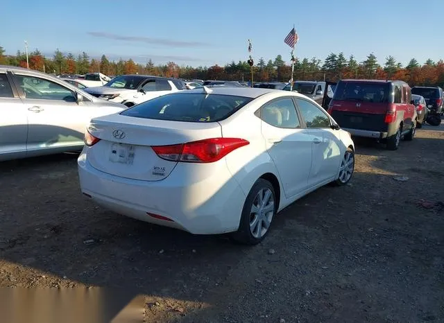 5NPDH4AEXDH326165 2013 2013 Hyundai Elantra- Limited 4