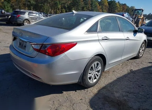 5NPEB4AC5DH554028 2013 2013 Hyundai Sonata- Gls 4