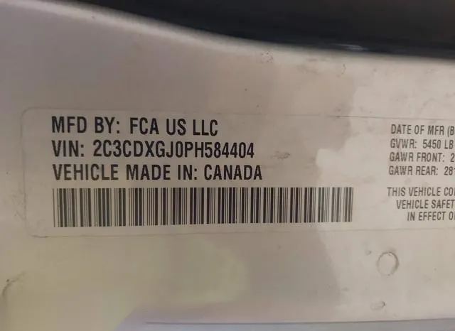 2C3CDXGJ0PH584404 2023 2023 Dodge Charger- Scat Pack 9