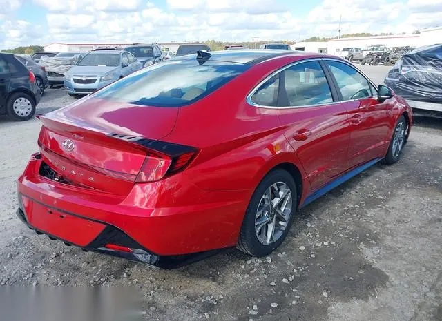 5NPEF4JA2LH039683 2020 2020 Hyundai Sonata- Sel 4