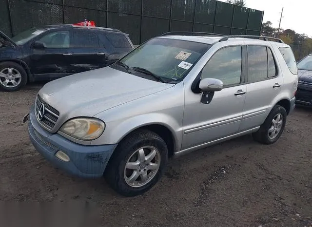 4JGAB75E02A335165 2002 2002 Mercedes-Benz ML 500 2