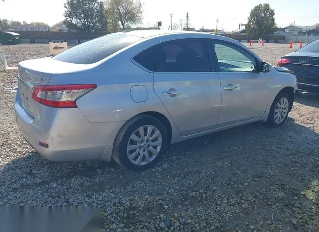 3N1AB7AP9FL696052 2015 2015 Nissan Sentra- SV 4