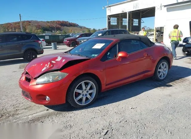 4A3AL35T67E034695 2007 2007 Mitsubishi Eclipse Spyder- GT 2