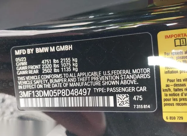 3MF13DM05P8D48497 2023 2023 BMW M2 9