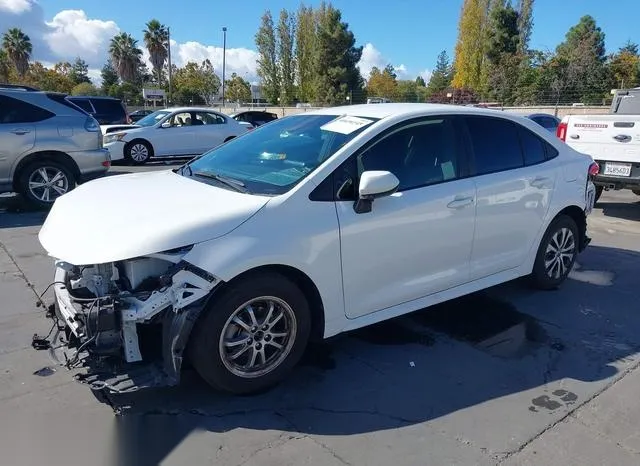 JTDEAMDE0NJ053783 2022 2022 Toyota Corolla- Hybrid Le 2