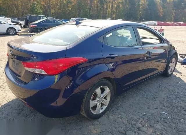 5NPDH4AE1DH442886 2013 2013 Hyundai Elantra- Gls 4