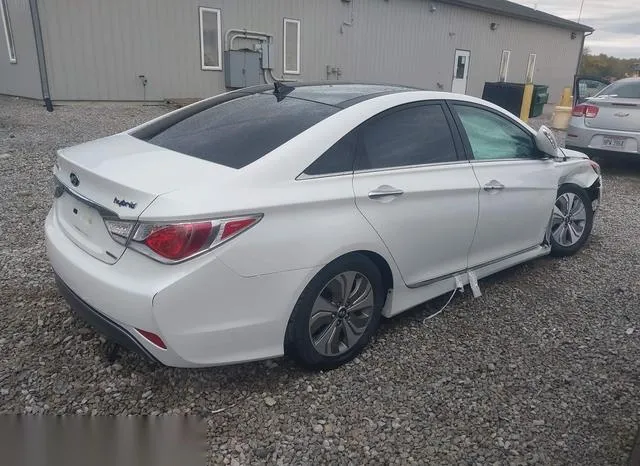 KMHEC4A47DA066353 2013 2013 Hyundai Sonata- Hybrid Limited 4