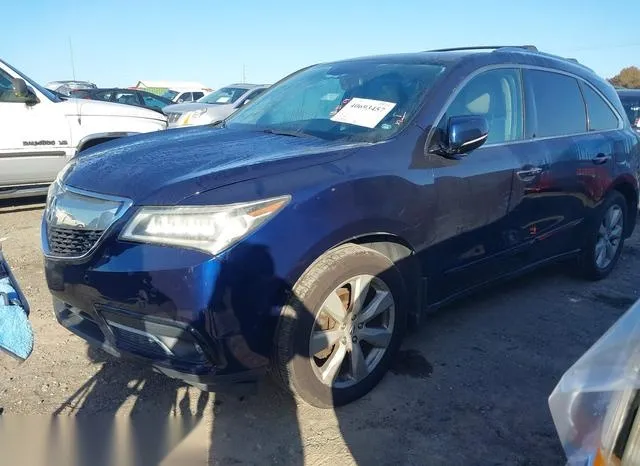 5FRYD4H8XEB019879 2014 2014 Acura MDX- Advance Pkg W/Entert 2