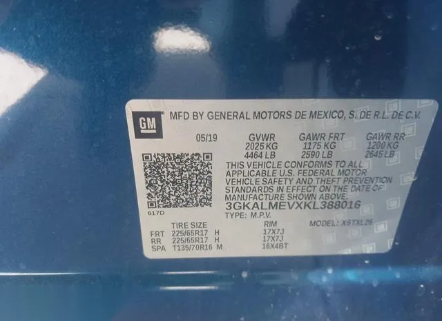 3GKALMEVXKL388016 2019 2019 GMC Terrain- Sle 9