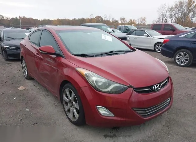 KMHDH4AE1DU741053 2013 2013 Hyundai Elantra- Limited 1