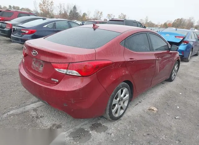 KMHDH4AE1DU741053 2013 2013 Hyundai Elantra- Limited 4