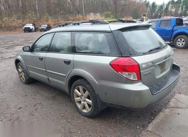 4S4BP61CX97318367 2009 2009 Subaru Outback- 2-5I 3