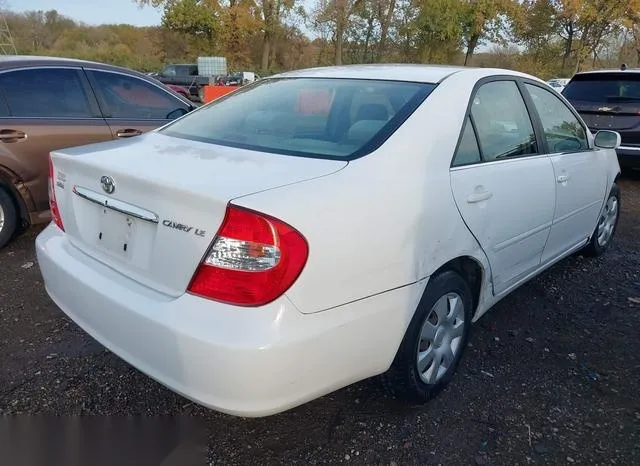 JTDBE32K440299380 2004 2004 Toyota Camry- LE 4