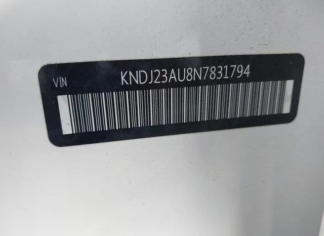 KNDJ23AU8N7831794 2022 2022 KIA Soul- LX 9