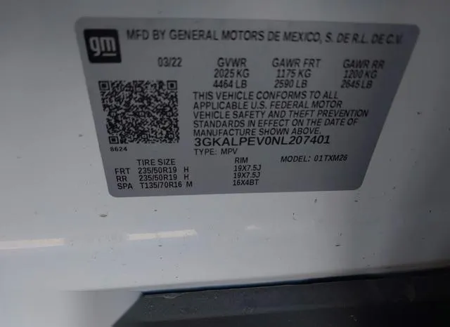 3GKALPEV0NL207401 2022 2022 GMC Terrain- Fwd Slt 9