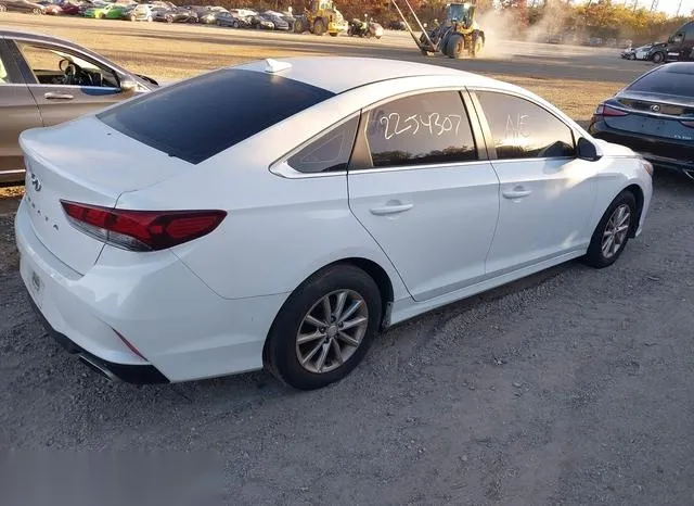 5NPE24AFXKH757665 2019 2019 Hyundai Sonata- SE 4