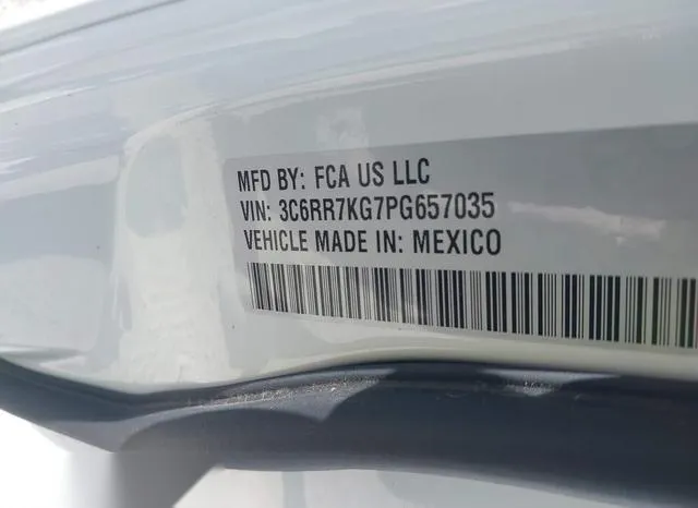 3C6RR7KG7PG657035 2023 2023 RAM 1500- Classic Tradesman  4X 9