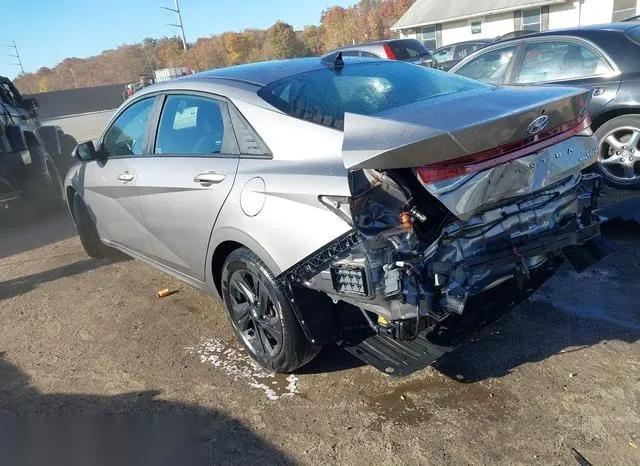 KMHLM4AJ0PU060522 2023 2023 Hyundai Elantra- Hybrid Blue 3