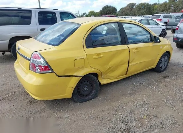 KL1TD56637B116082 2007 2007 Chevrolet Aveo- LS 4