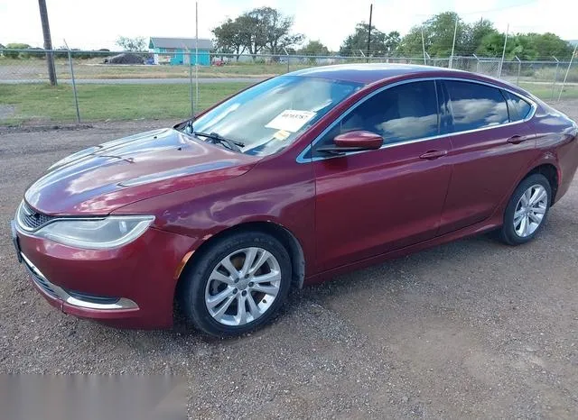 1C3CCCAB6FN712423 2015 2015 Chrysler 200- Limited 2