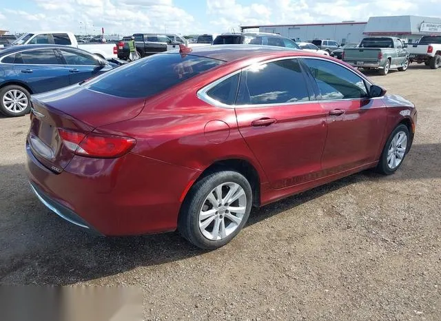 1C3CCCAB6FN712423 2015 2015 Chrysler 200- Limited 4