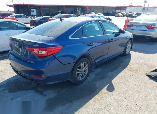 5NPE24AF7FH227434 2015 2015 Hyundai Sonata- SE 4