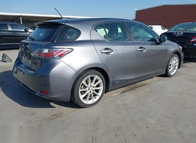 JTHKD5BH8C2122769 2012 2012 Lexus CT- 200H Premium 4