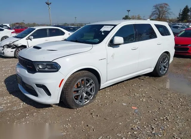 1C4SDJCT3MC882665 2021 2021 Dodge Durango- R/T Awd 2