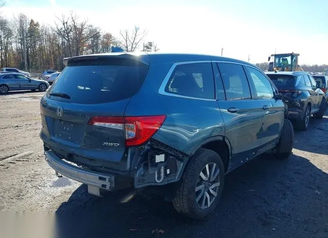 5FNYF6H55LB021372 2020 2020 Honda Pilot- Awd Ex-L 4